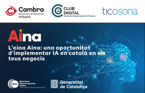 Sessió sobre IA en català: Projecte Aina