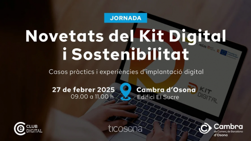Jornada Novetats KIT DIGITAL I SOSTENIBILITAT